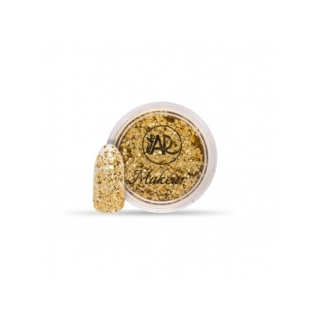 Pyłek brokatowy Gold Flake - efekt szronu